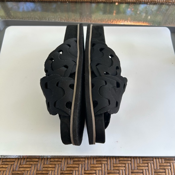 Ladies Rag & Bone Nylon Bailey Sport Slide Sandals Black EU 36.5 - Picture 2 of 6